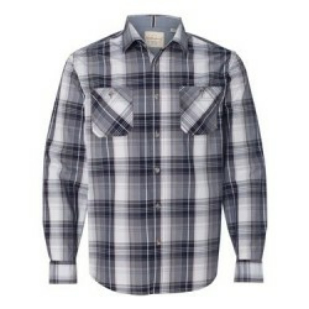 Weatherproof Men's Vintage Plaid Long Sleeve Shirt